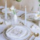 ♥ Serviettes de communion IHS doré- Lot de 12 - Décoration de Communion Godsavetheking