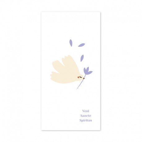 Signet religieux Souffle de l’Esprit Saint – Veni Sancte Spiritus - Signets religieux papeterie religieuse Godsavetheking