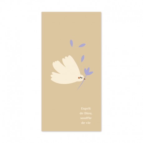 Signet religieux souffle de l'Esprit Saint - Esprit de Dieu - Signets religieux papeterie religieuse Godsavetheking