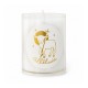 Bougie veilleuse Agneau de Dieu Or - 20 heures - Bougies objets religieux God save the king