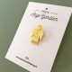 Pin's Ange gardien doré - Pin's et écusson religieux Godsavetheking