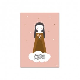 Carte Sainte Thérèse de l'Enfant Jésus de Lisieux