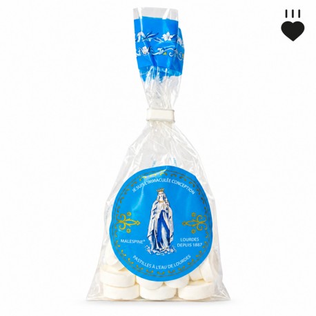 Pastilles Malespine Menthe à l’eau de Lourdes - 80 g - Nouveautés Godsavetheking