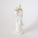 Statuette Saint Joseph et Jésus blanc et doré - 9 cm - Coup de cœurs des sœurs de God save the king