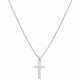 Collier chaîne pendentif grande croix en argent 925 - Nouveautés Godsavetheking