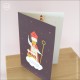 Grande carte Bon Saint Nicolas et son histoire en 2 volets avec enveloppe - 14 x 20,5 cm - Images et cartes religieuses God s...