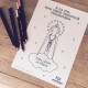 Coloriage Notre Dame de Fatima - Livres, coloriages et Activités papeterie religieuse God save the king