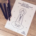 Coloriage Notre Dame de Fatima