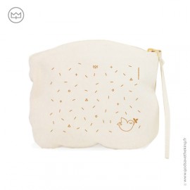 Pochette en coton bio Saint Esprit - 19 x 17 cm - Sacs et pochettes objets religieux God save the king