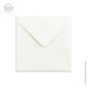 Enveloppe blanche carrée 13 x 13 cm pour carte postale - Images et cartes religieuses papeterie religieuse Godsavetheking