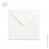 Enveloppe blanche carrée 13 x 13 cm pour carte postale - Images et cartes religieuses papeterie religieuse Godsavetheking