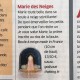 Grande Boule à Neige Vierge Marie - Paillettes Dorées | Fabrication Artisanale et made in France - Boules à neige objets reli...