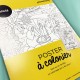 Poster coloriage avec la crèche de Noël format - 42 x 59,4 cm - Livres, coloriages et Activités papeterie religieuse Godsavet...