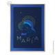 Grand cadre Ave Maria - Sérigraphie Vierge à l’Enfant en édition limitée - 50 x 70 cm - Cadres religieux objets religieux God...